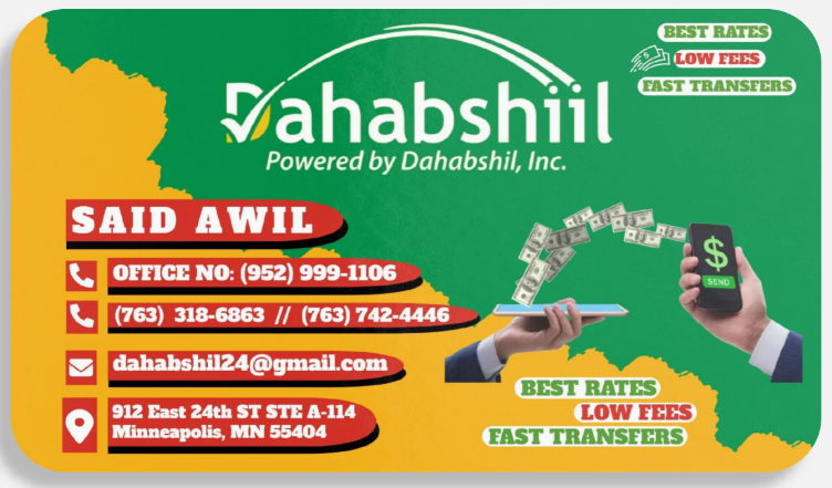 Dahabshiil Financial Services Cards